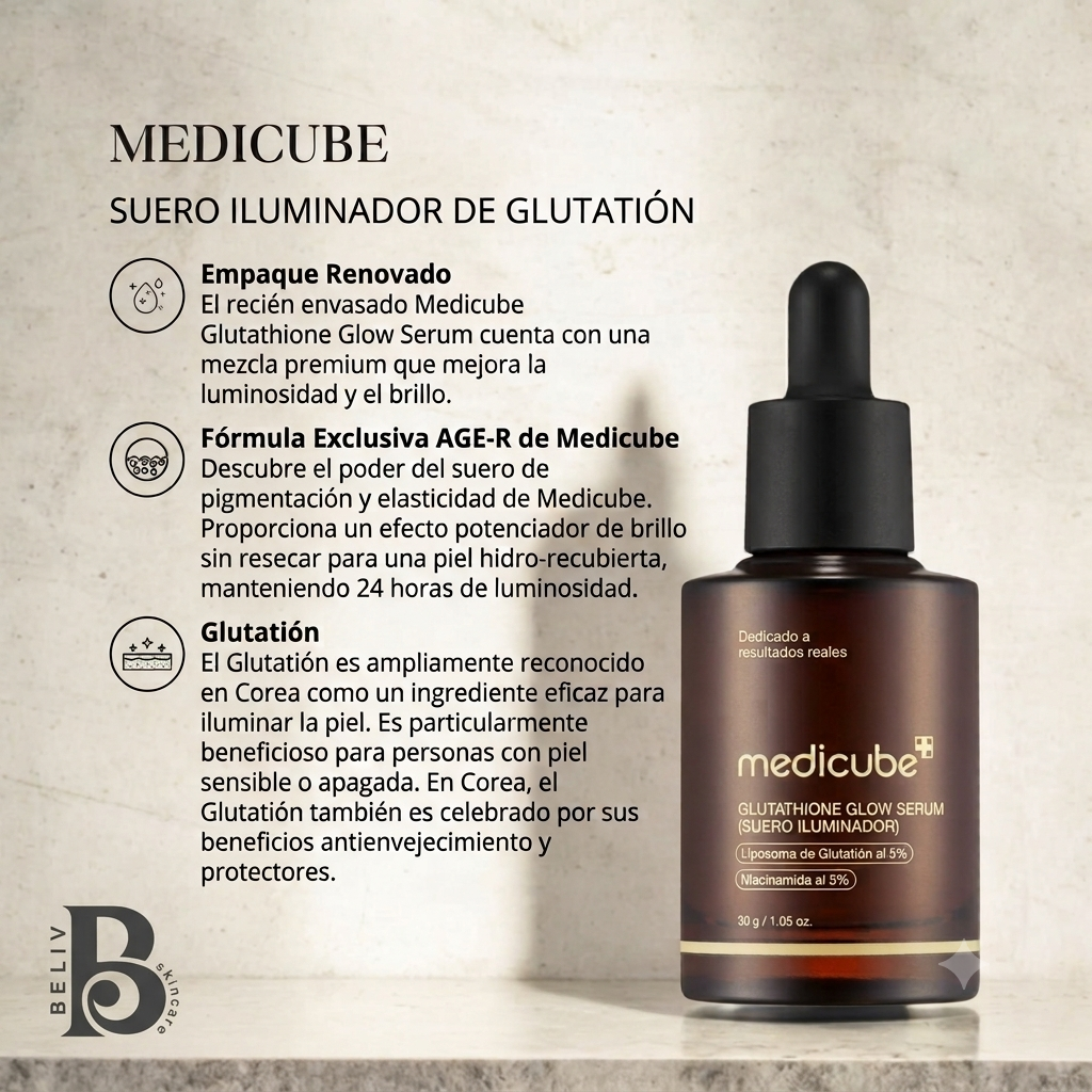Medicube - AGE-R Glutathione Glow Serum 30GR