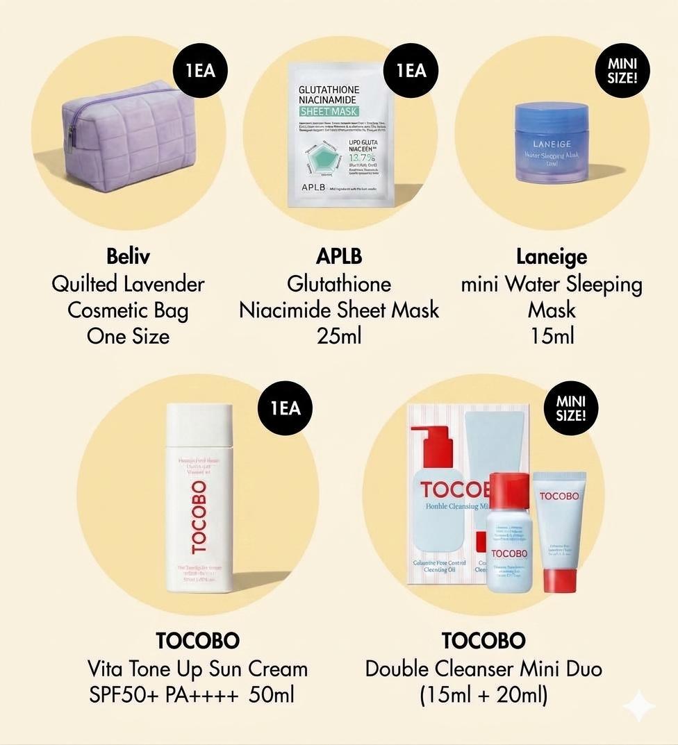 K-Beauty bag - Mayo