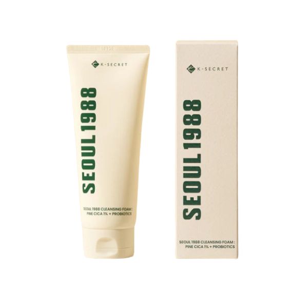 K-SECRET Limpiador en espuma pino cica y probióticos.