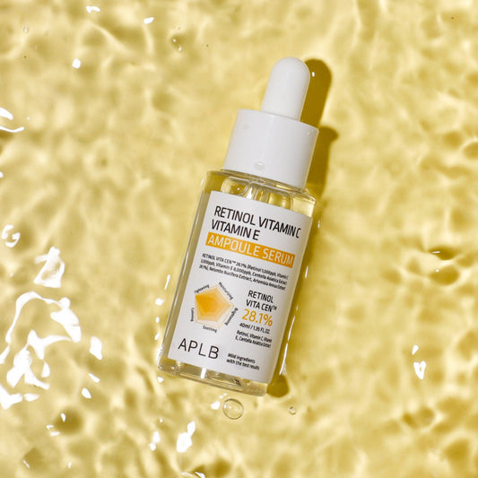 APLB - Retinol Vitamin C Vitamin E Ampoule Serum -40ML