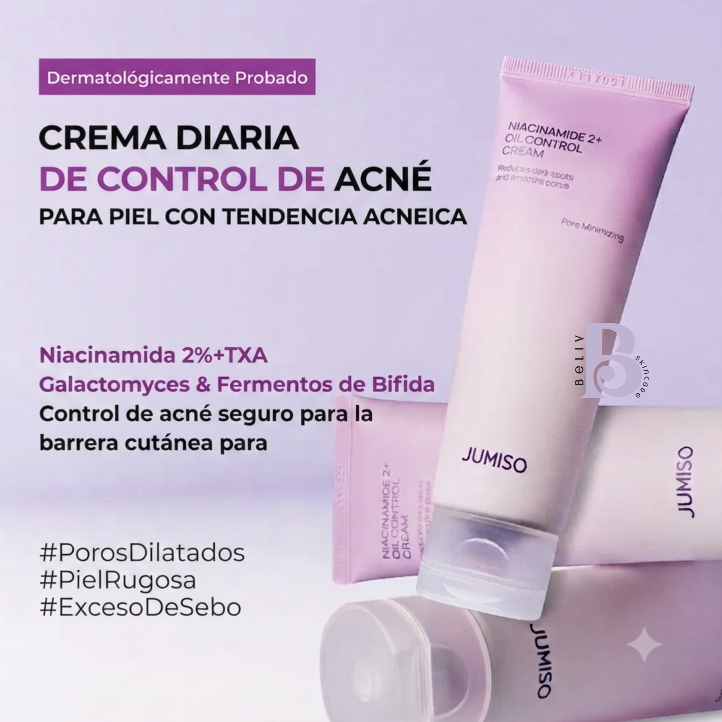 Jumiso - Niacinamide 2+ Oil Control Cream - 80ml