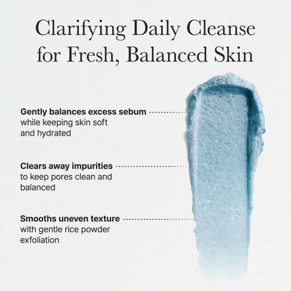 Arencia - Fresh Blue Hyssop Rice Mochi Cleanser - 120 gr