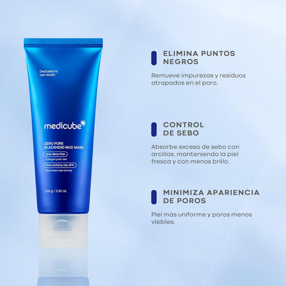 Medicube - Zero Pore Blackhead Mud Mask 100G
