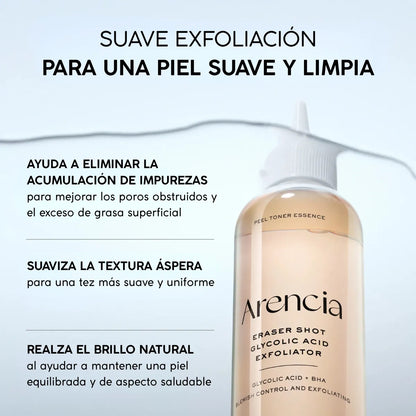 Arencia - Eraser Shot Glycolic Acid Exfoliator Double Duo 200 ml