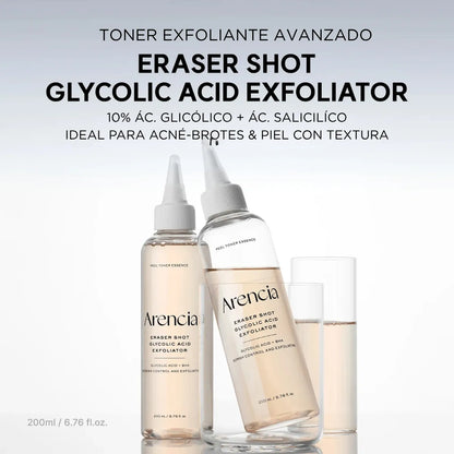 Arencia - Eraser Shot Glycolic Acid Exfoliator Double Duo 200 ml