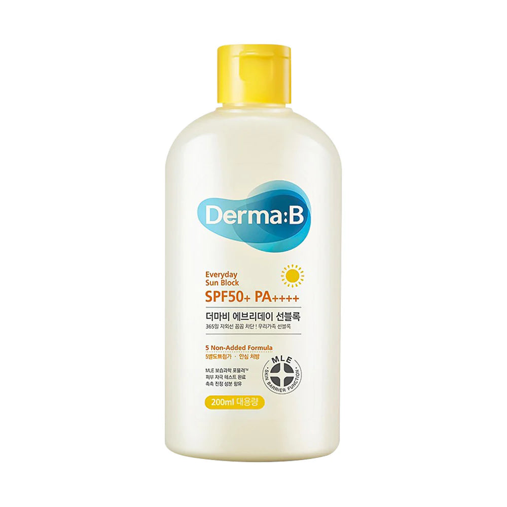 DERMA:B - Everyday Sun Block 200ml SPF50+ PA++++ 200ML