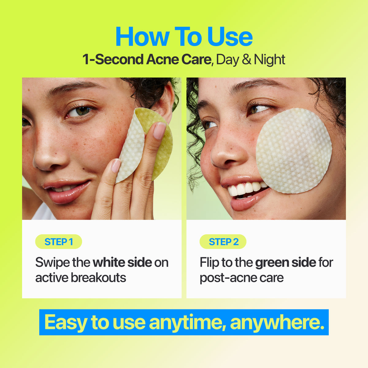 Numbuzin - Zero Blemish Azela Cica Balancing Dual Pads 60