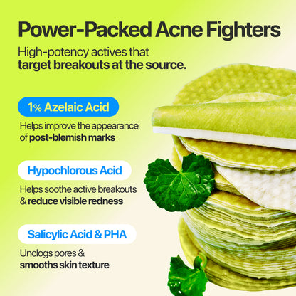 Numbuzin - Zero Blemish Azela Cica Balancing Dual Pads 60