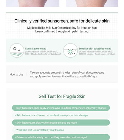 Centellian 24 - Madeca Derma Shield Mild Sunscreen