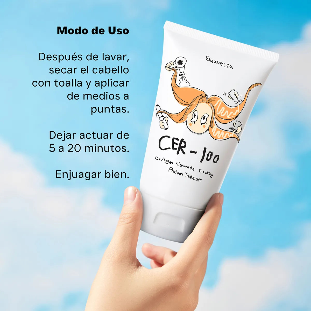 Elizavecca - Milky Piggy Collagen Ceramide Coating Protein Treatment(CER-100) 100ml
