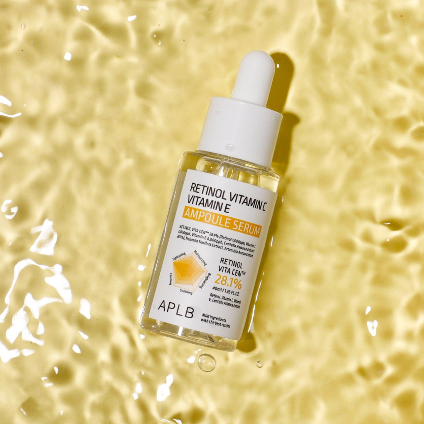 APLB - Retinol Vitamin C Vitamin E Ampoule Serum -40ML