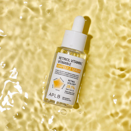 APLB - Retinol Vitamin C Vitamin E Ampoule Serum -40ML